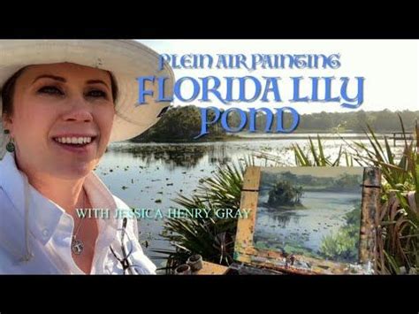 Plein Air Painting A Florida Pond Plein Air Paintings Plein Air