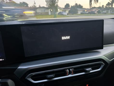 Help Blank Or “bmw” Only On The Main Idrive Screen Fix Bmw I4 Forum