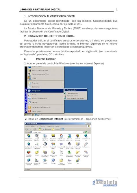 PDF Usos Del Certificado Digital DOKUMEN TIPS