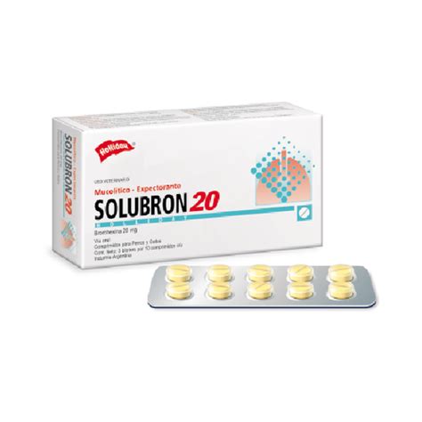 Holliday Solubron 20 Mg X 1 Comprimido CATASTROPHE