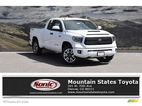 Super White Toyota Tundra Sr Double Cab X Photo