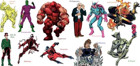 Introducir Imagen Dibujos De Villanos De Spiderman Abzlocal Mx