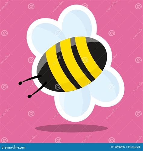 Busy bees bee 02 stock vector. Illustration of bees - 198983997