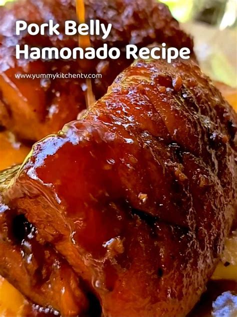 Easy Pork Belly Hamonado Recipe Yummy Kitchen