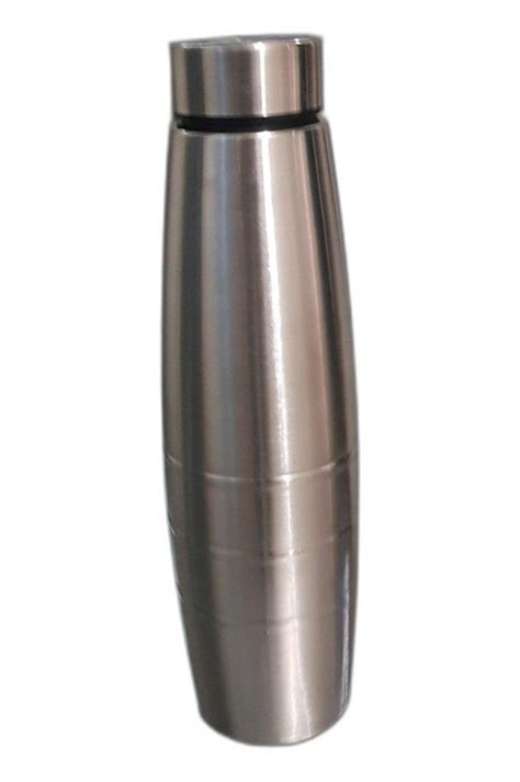 Silver 1 Liter Stainless Steel Water Bottle at Rs 160/piece in Patna | ID: 2849619552362