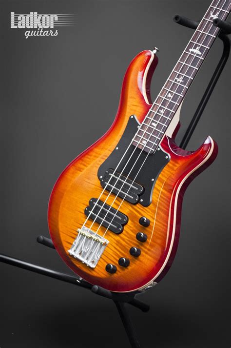 2013 Prs Gary Grainger Bass 4 String Dark Cherry Sunburst