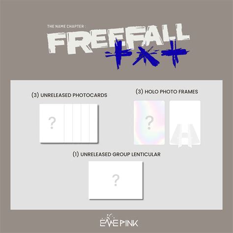 TXT (투모로우바이투게더) - THE NAME CHAPTER: FREEFALL (+ WEVERSE GIFT) – EVE
