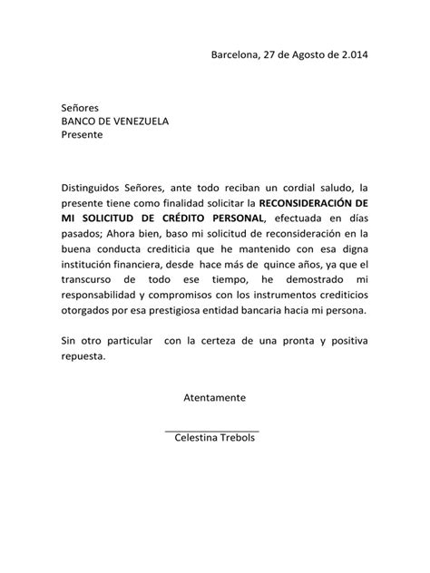 Carta Para Solicitar Un Prestamo Personal Prestamos Personales En Efectivo