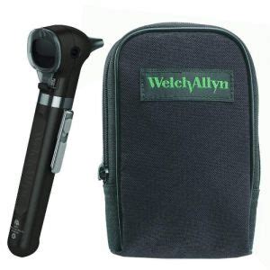 Welch Allyn Pocket LED Otoscope With Soft Case Onyx 22880 BLK