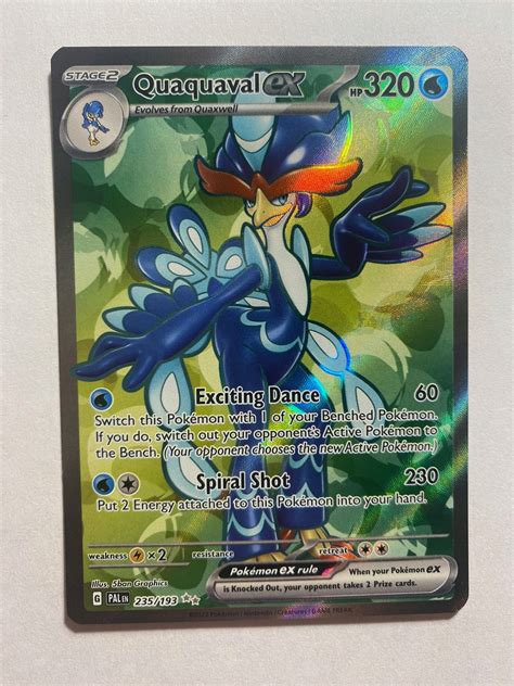 Paldea Evolved Ultra Rare Quaquaval Ex Stan Nowy Z