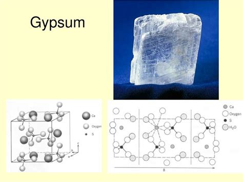 diverse mineral structures  formations powerpoint