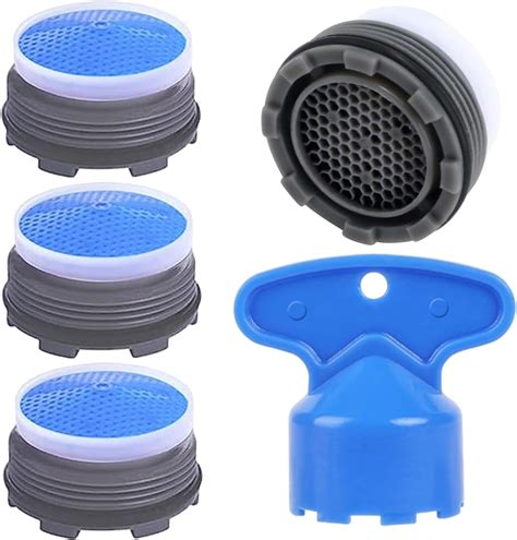 Pcs Faucet Cache Aerator Mm Water Saving Flow Limiter Set For