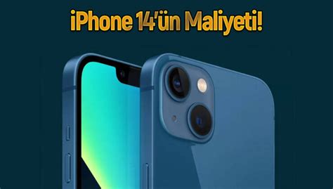 Iphone 14 Pro Max Maliyeti Ortaya çıktı Bu Kadar Kar Olur Mu Haberalkibrisli