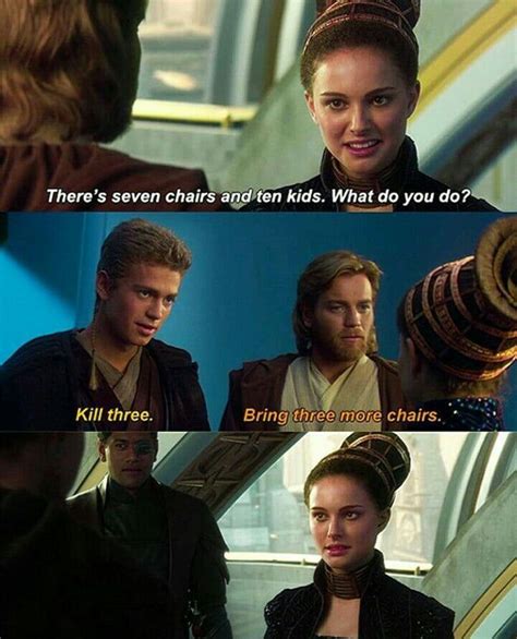 Classic Anakin Funny Star Wars Quotes Funny Star Wars Memes Star