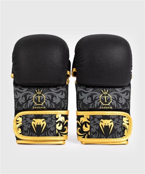 Guantillas De Mma Venum X Ilia Topuria Unmatched Negro Oro Env O Gratis