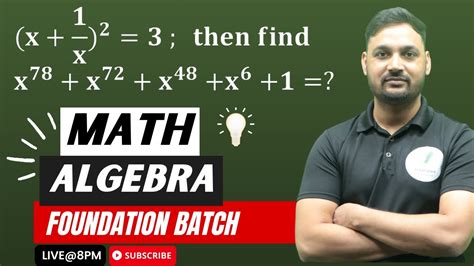 Mastering Tips And Tricks Of Algebra Maths For Ssc Cgl 2023 24