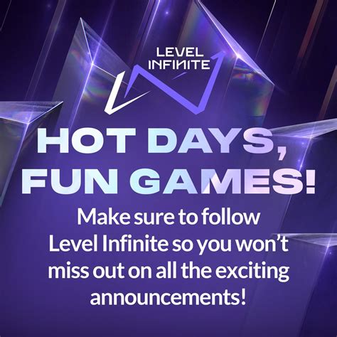 Level Infinite On Twitter Celebrate This Summer S Gaming Season With