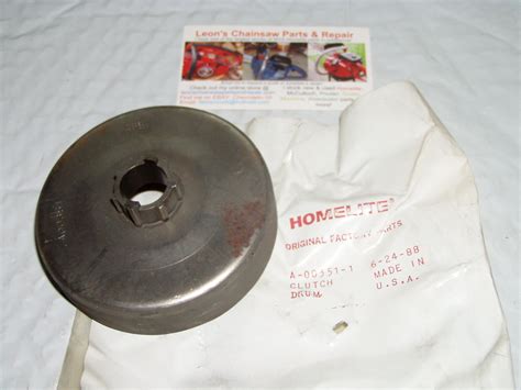 Nos Homelite 540 8800 Chainsaw Clutch Drum A 00351 1