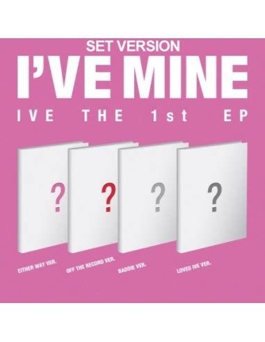 [SET] IVE 1st EP Album - I'VE MINE (SET Ver.) 4CD