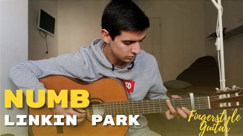 Numb Linkin Park Fingerstyle Guitar Youtube