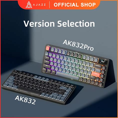 Ajazz Ak Pro Wired Mechanical Keyboard Mah Wireless G