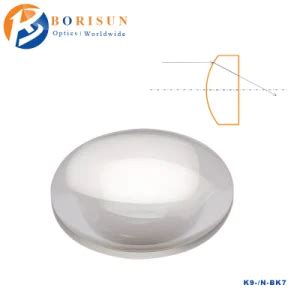 Optical Focusing Lens Glass Plano Convex Lens K N Bk Custom Coating