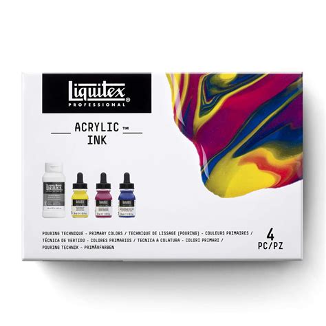 Coffrets Pouring Liquitex Ink Le Géant des Beaux Arts N1 de la