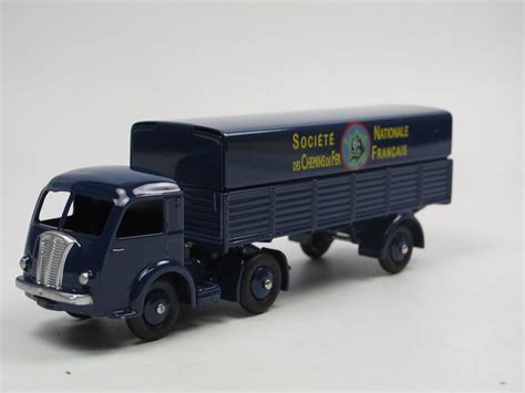 Atlas Dinky Toys Tracteur Panhard Semi Remorque SNCF In OVP