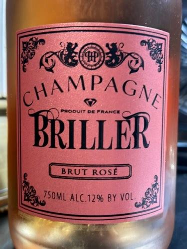 Briller Brut Rosé Champagne Vivino US