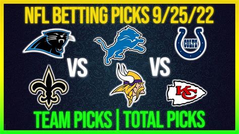 Free Nfl Week 3 Betting Picks And Predictions Today 92522 National