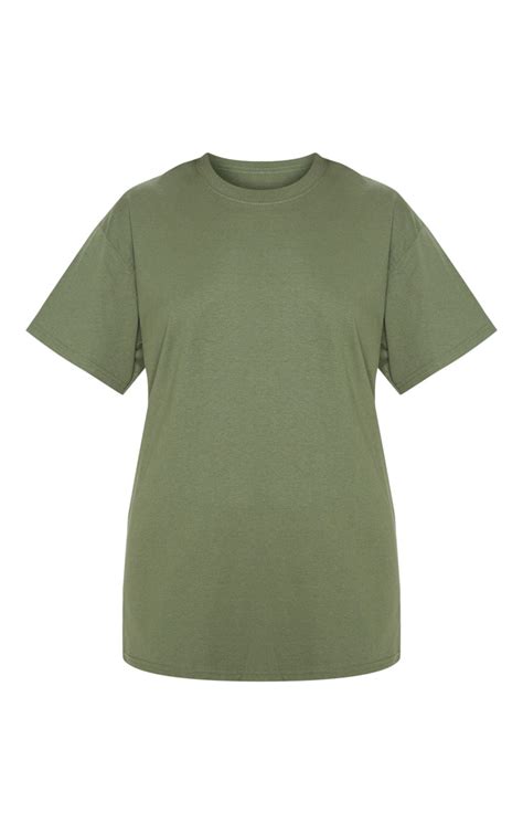 Ultimate Green Oversized T Shirt Tops Prettylittlething