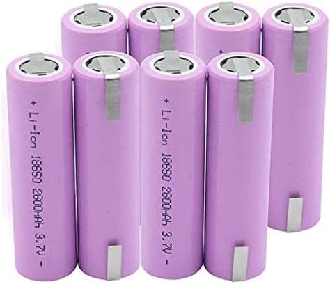 Batterie Lithium Ion V Mah Rechargeable Avec Languette