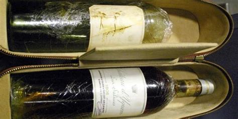 La botella de Château dYquem 1806 el robo de una bella historia