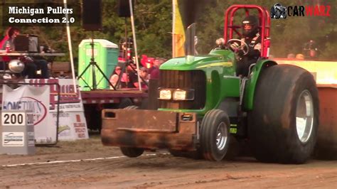 Light Limited Super Stock Tractor Class Tractor Pulls At West Michigan