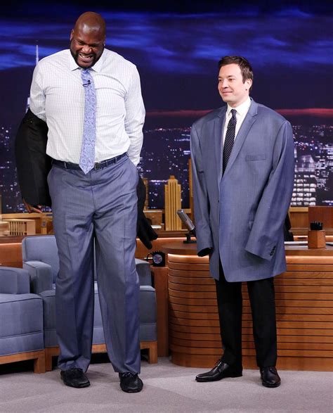 Photos Of Celebrities Looking Tiny Next To Shaquille O Neal