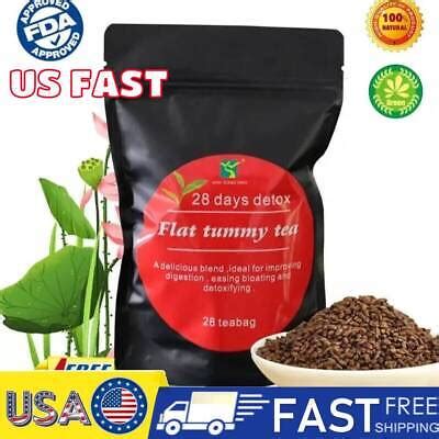 Days Detox Flat Tummy Tea Fast Slimming Weight Loss Burn Calories