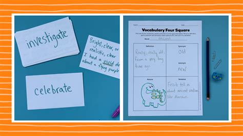 grade english vocabulary words