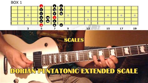 Dorian Pentatonic Extended Scale Guitar Lesson Rock Fusion Scale