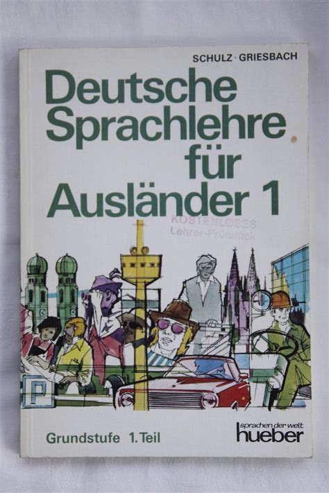 Deutsche Sprachlehre F R Ausl Nder Grundstufe In Bdn Tl