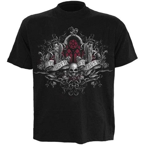 In Goth We Trust T Shirt By Spiral Direct Clothing Mens Tshirts Dark