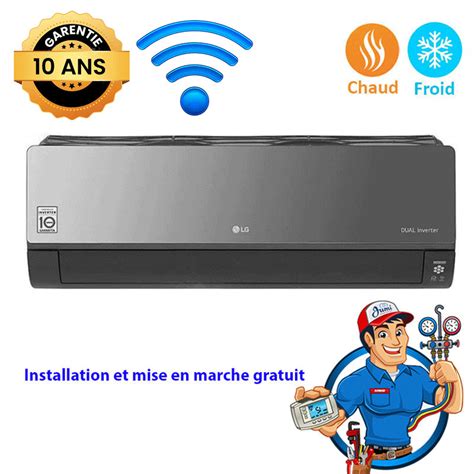 Climatiseur Inverter Lg Btu Dual Artcool Chaud Froid En Tunisie