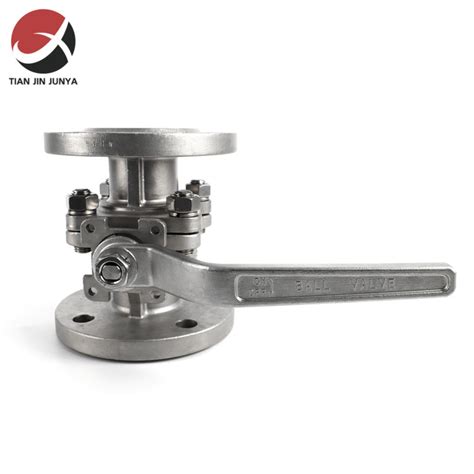 Sanitary 80A PTFE SUS304 316 Stainless Steel High Platform Ball Valve