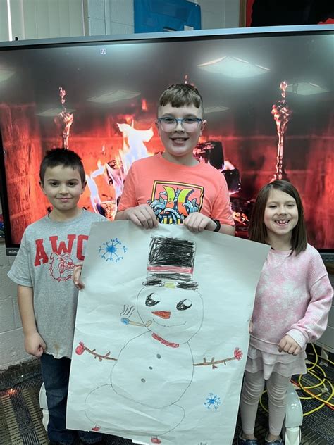 Snowman Project in 3rd Grade | Ainsworth Community Schools