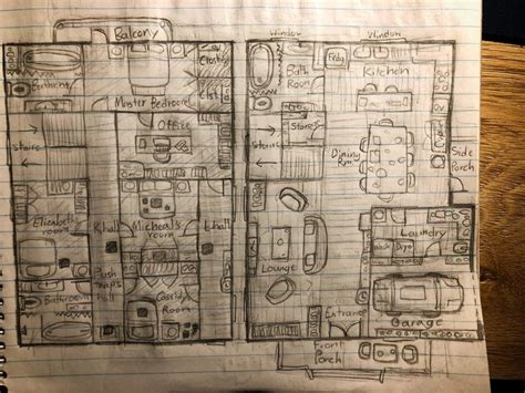 Here is my redesign of FNAF 4’s Afton House! I took some liberties to ...