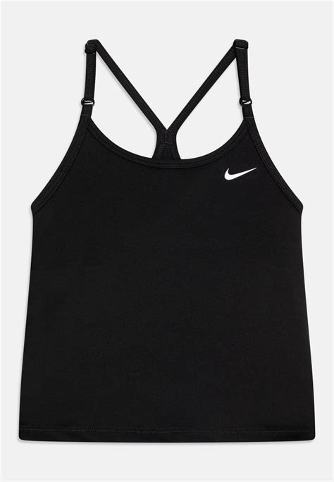 Nike Performance Df Indy Tank Unisex Top Black White Zwart Zalando Be