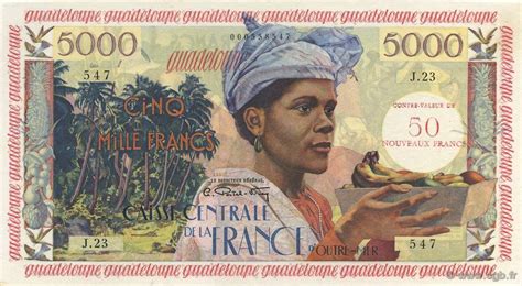 New Francs Overprint On Francs Guadeloupe Numista