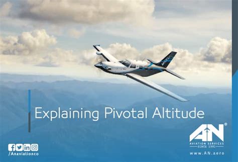 Pivotal Altitude - What is pivotal altitude and role in pilot training?