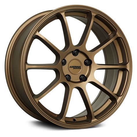 Katana® Kr07 Wheels Matte Bronze Rims