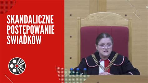 TK Krystyna Pawłowicz Skandaliczne postępowanie świadków YouTube