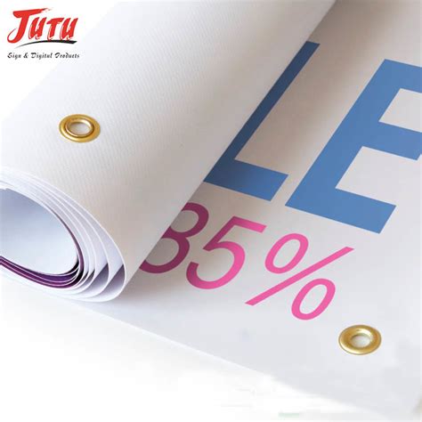 Jutu Non Toxic And Seamless Coated Pvc Flex Banner Outdoor Banner With